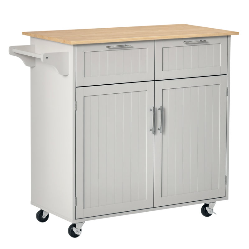 Cheng Kitchen Island, Gray 1
