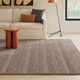 Zekia Handmade Wool Taupe Rug