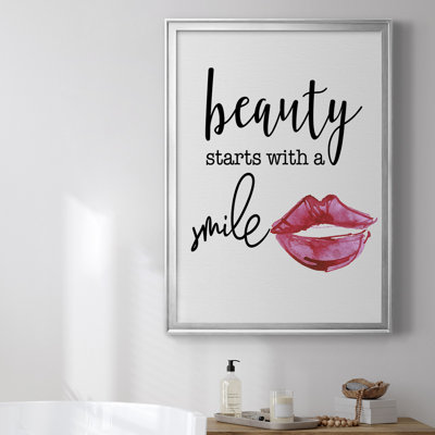 " Beauty Starts With A Smile "