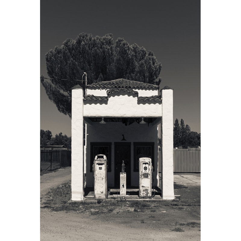 Tashanda Ancient Service Station 1 Piece Wrapped Canvas Wall Art, 76 cm H x 51 cm W
