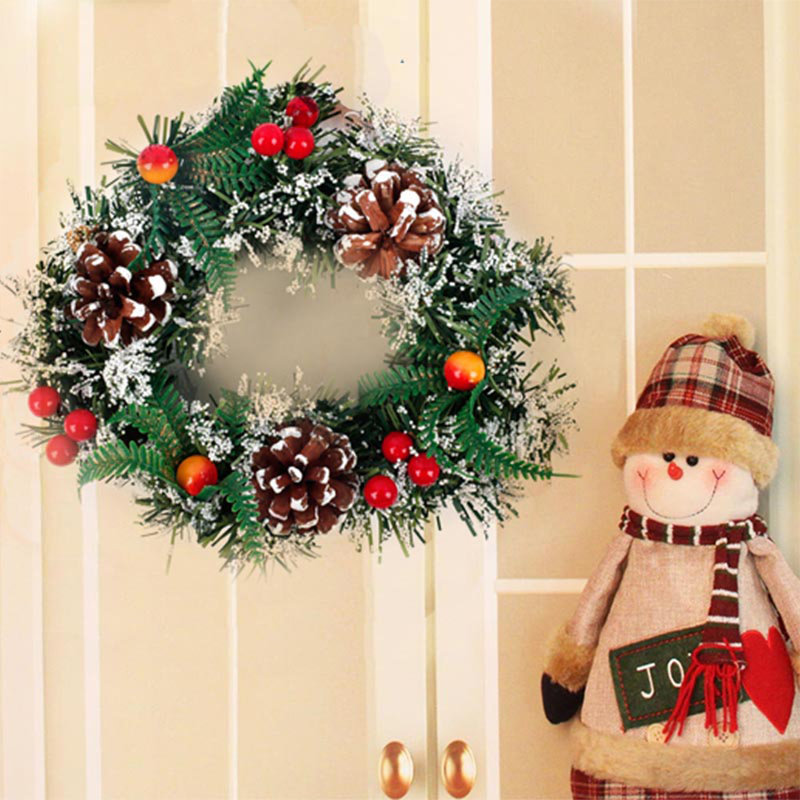 Handcrafted Faux 20cm Wreath