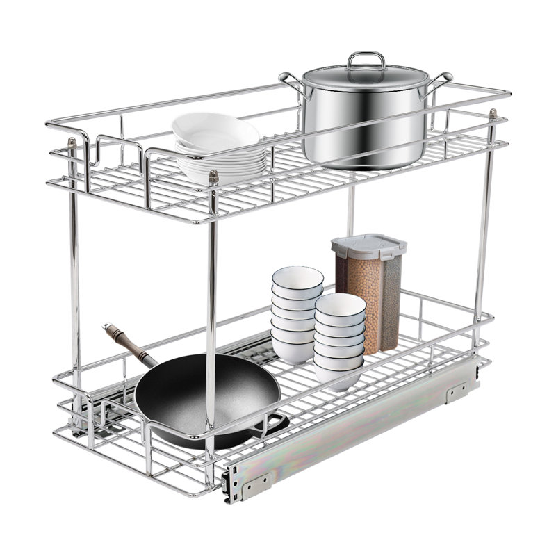 Armoire de cuisine Marylinn, Argent