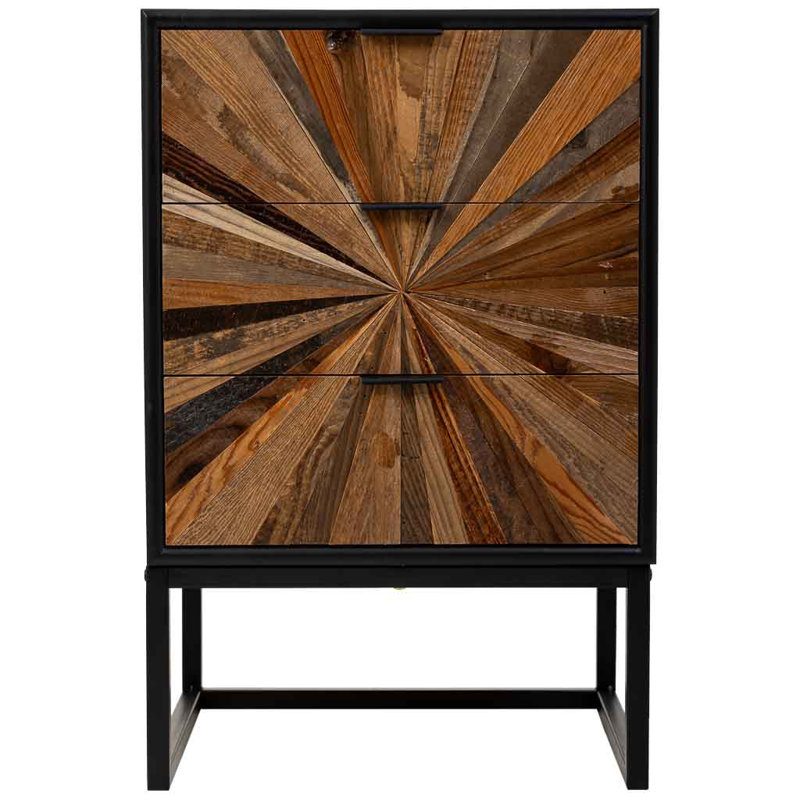Bargale 44cm W Manufactured Wood Bedside Table