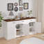Buffet cannelé avec rangement-684723397