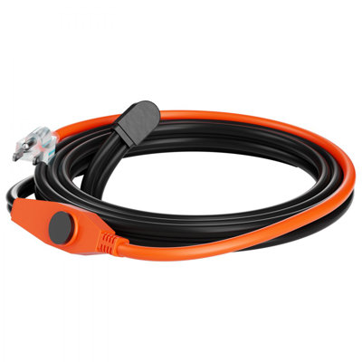 Pipe Heating Cable 24FT 7W/FT Heat Tape for Pipes with Built-in Thermostat