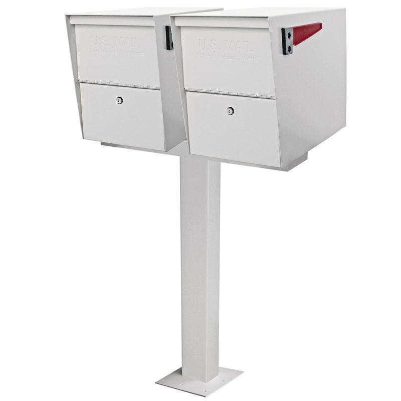 Barre d'écartement à 2 voies Mail Boss, Blanc