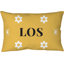 Coussin tissé et fermé LA Photo tissé et fermé 17 po x 18 po