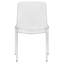 Lade Transparent Plastic Stackable Dining Chair with Waterfall Edge Seat – Lightweight Versatile Accent & Kitchen Side Chair, No Assembly Required-835357449