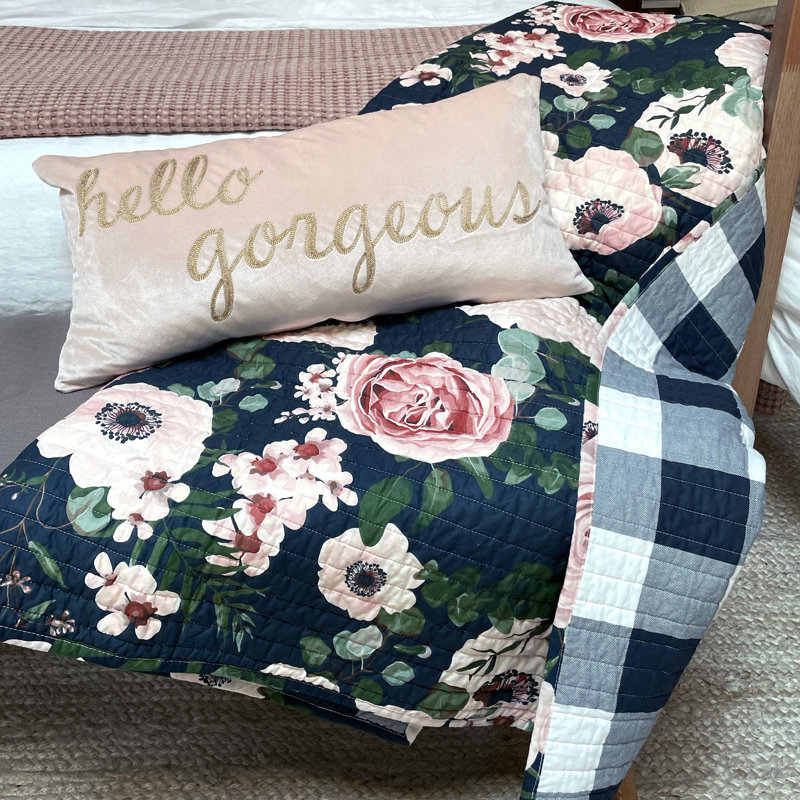 Fiori Quilted Throw