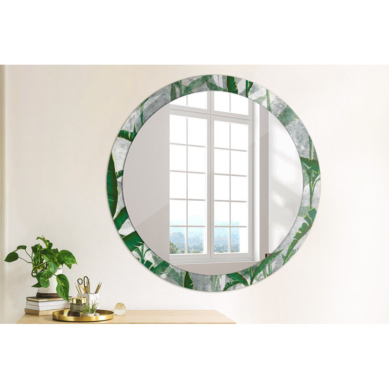 Huldar Glass Flat Wall Mirror