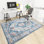 Protecteur de plancher de tapis de chaise et rehausseur de style pour les espaces de bureau à domicile ou de salle à manger