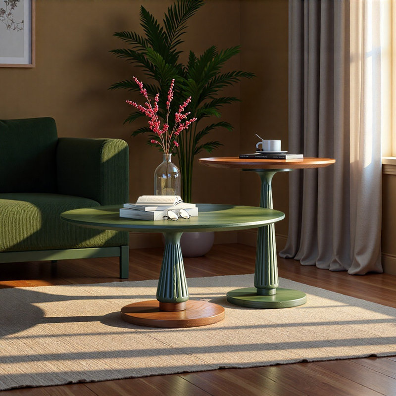 Table basse de style rétro français