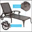 Chaise longue en aluminium coulé 1Pcs-945218564
