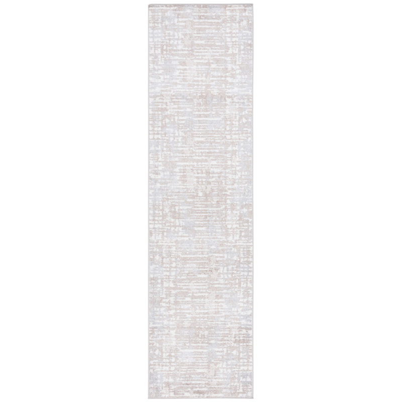 Velauthan Performance Machine Washable Abstract Rug, Runner 2'2" x 8'