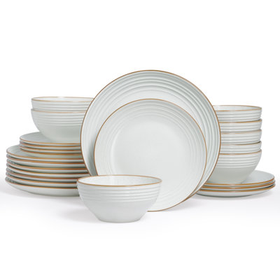  24 Piece Dinnerware Set, Dish Set for 8