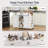 Rolling Kitchen Island with Power Outlet-1253121317
