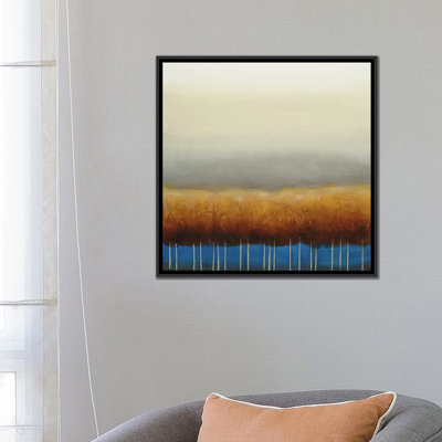 «Blue Light» par Eve - Estampe numérique sur toile tendue avec châssis