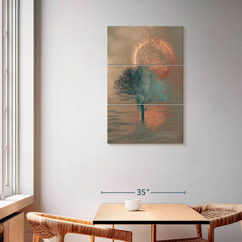 Kelan Blood Moon, 65" H x 42" W