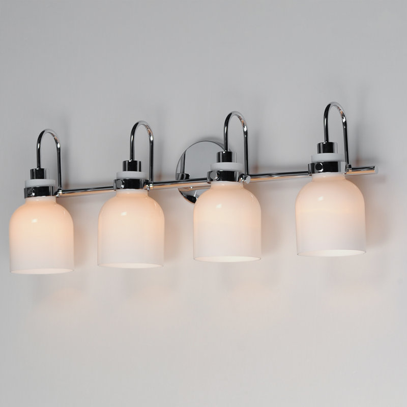 Arold 4 - Light Dimmable Vanity Light, Polished Chrome