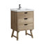 Ensemble de meuble-lavabo simple 24 po Fredric