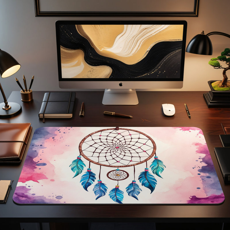 Polyester Desk Pad, 23.6x13.8