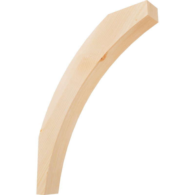 Genouillère Thorton, Sapin Douglas de 3 1/2 po (lisse), 24 po X P 30 po H