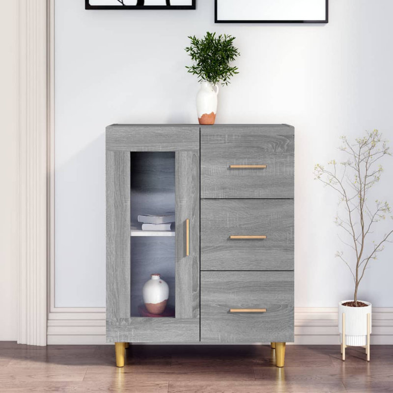 Delanson Accent Chest, Grey