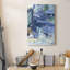 Toile tendue avec châssis de qualité supérieure Blue Room I - prête à être accrochée-1035316590