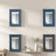 Armoires à pharmacie peu encombrantes, armoire à miroir moderne en bois MDF pour la maison