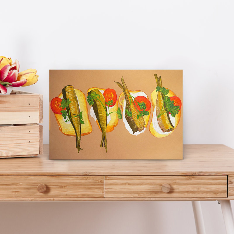 Baltic Breakfast by Viktoriia Saunina - Wrapped Canvas Print, 45.72 cm H x 30.48 cm W