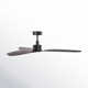 52" Zelda 3 - Blade Standard Ceiling Fan with Remote Control