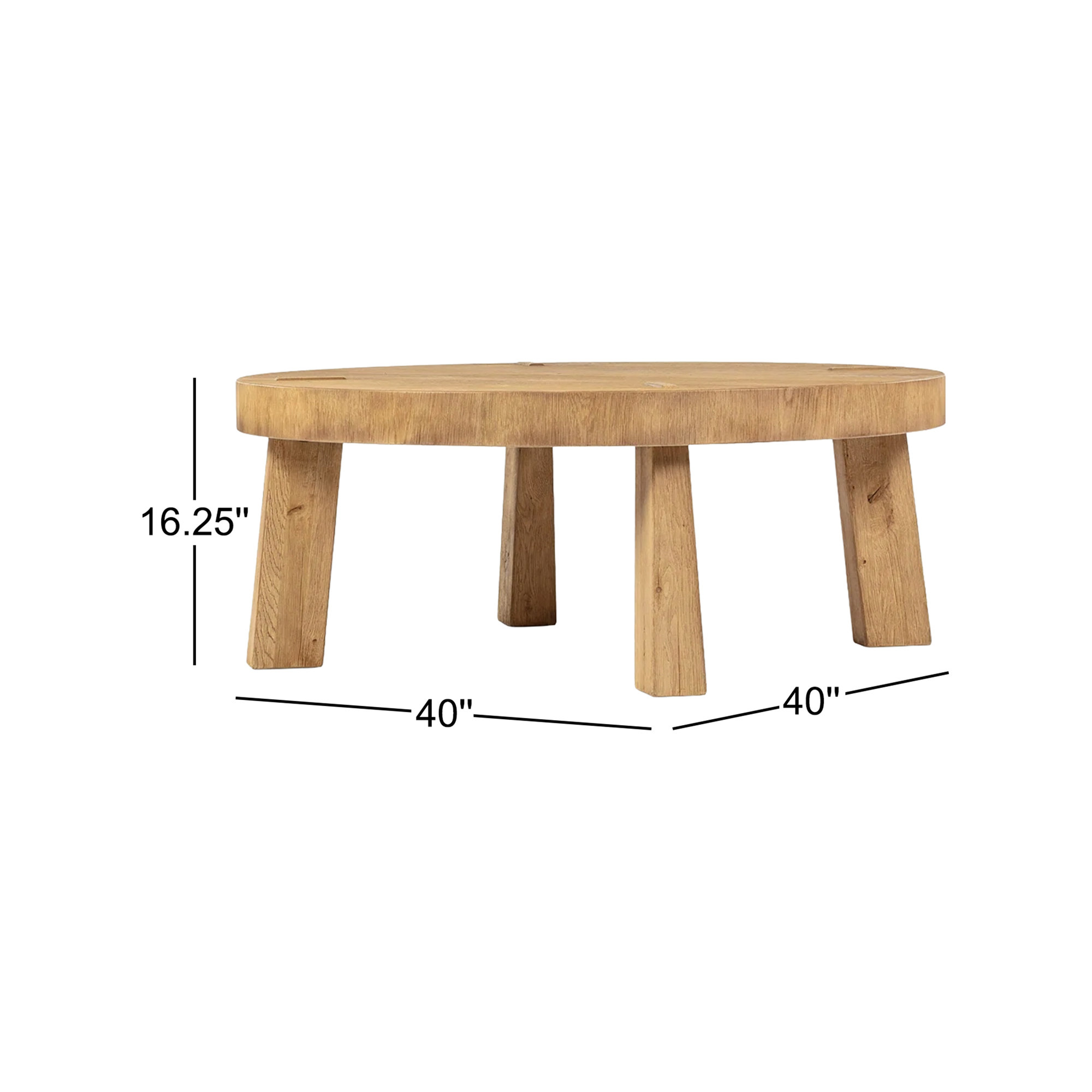 SADIRA Coffee Table-40-Worn Oak, Worn Oak