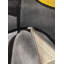 Tapis jaune à motif abstrait Richawara-500042249