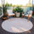 Fernelle Pink Washable Indoor-Outdoor Rug - -355576053