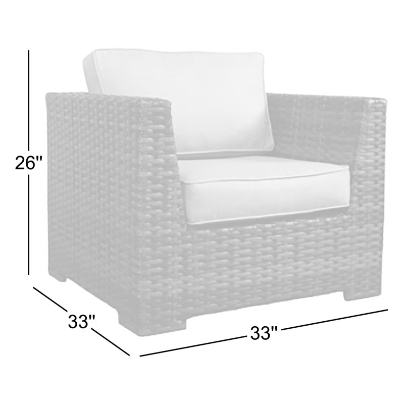 Fauteuil club 2 pièces Letona, Brun