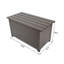 Tissu noir de 53 gallons TechPace-88982550