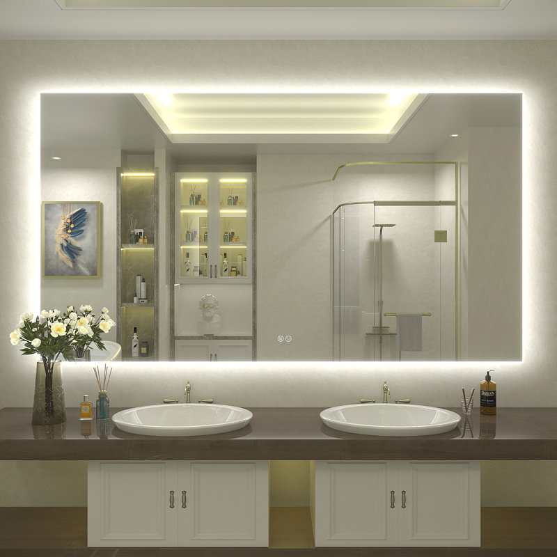 Miroir de salle de bain , 68 po x 38 po