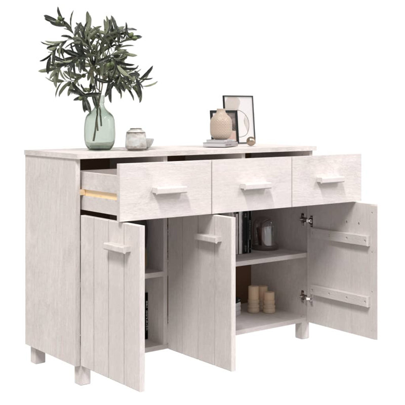 Buffet-bar Hamar avec tiroirs HAMAR, Blanc