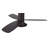 52" Flush Mount DC Indoor/Outdoor Ceiling Fan with Light and Remote, Damp Rated, Low Profile Rustic Ceiling Fan-67500431