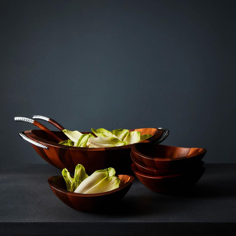 Nambe Braid Ind Salad Bowls