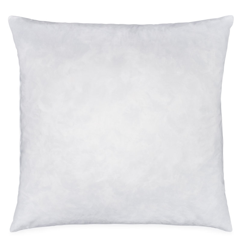 Feather Reversible Pillow Insert, 24" H x 24" W x 5" D