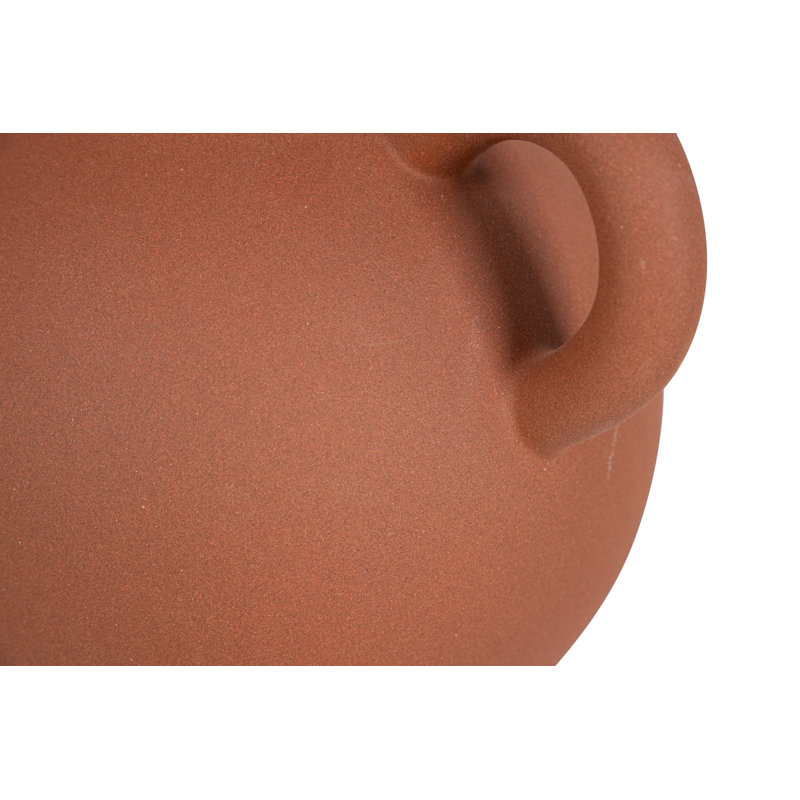 CERAMIC VASE 22X16x26 CM, Red