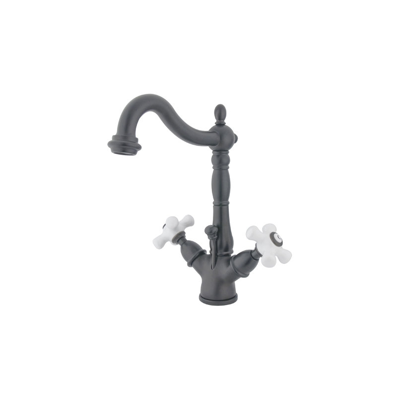 Heritage Single Hole Bathroom Faucet, Oil Rubbed Bronze