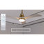 132CM Ceiling Fan with LED Light and Remote Control-1158562133-1158562130