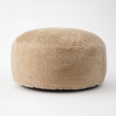 Big Round Faux Fur Bean Bag Chair