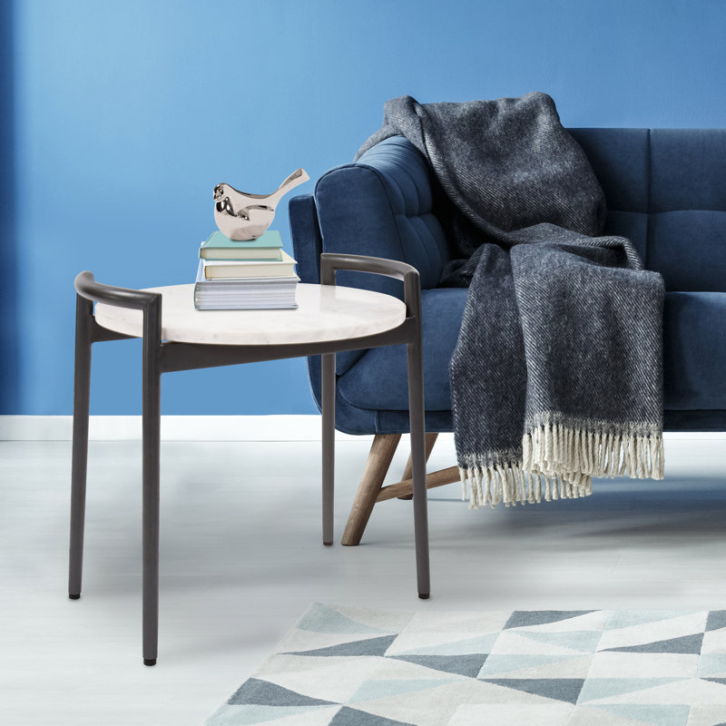 Harhi Glass End Table