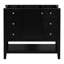 Meuble-lavabo, une armoire et trois tiroirs-425905061