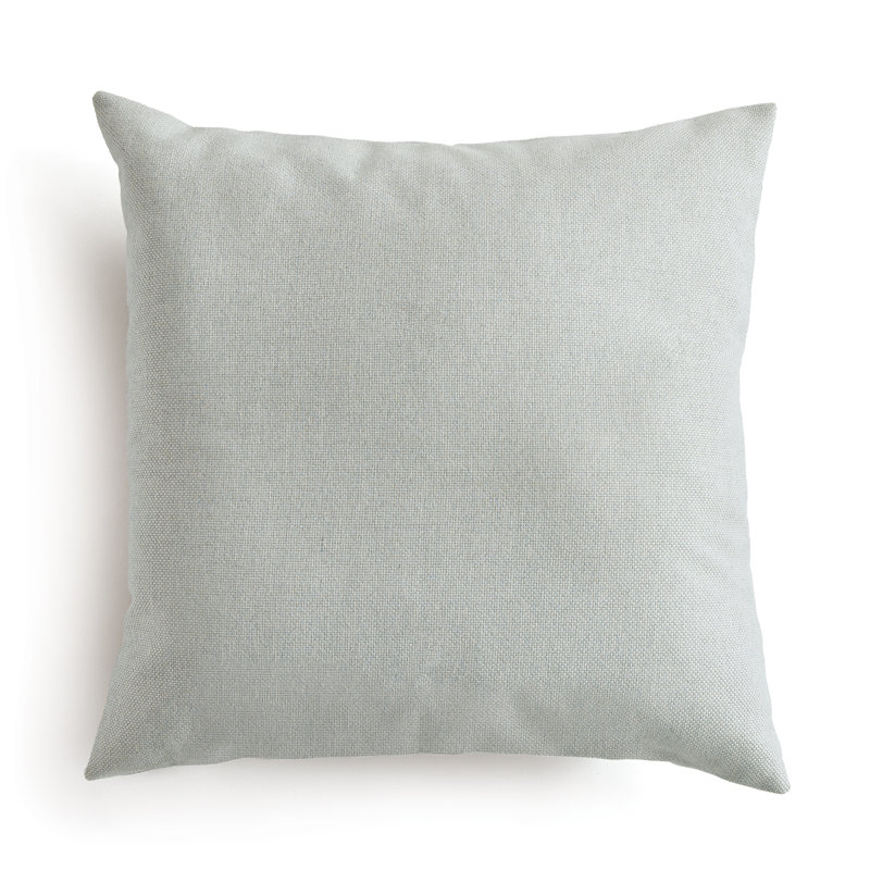 Coussin d'extérieur carré 20 po Sylvie, Bleu