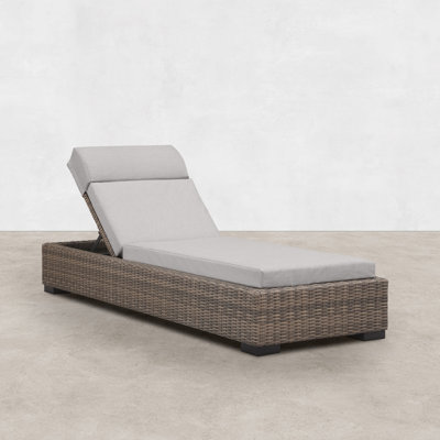 Manhattan 81.5" Metal Outdoor Chaise Lounge by Red Barrel Studio