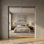 Solid + Manufactured Wood Mirrored with Installation Hardware Kit without Installation Hardware Kit Sliding Closet Doors